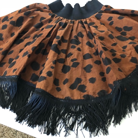 NEW Brown/Black Cowgirl Skirt - Picture 2 of 2